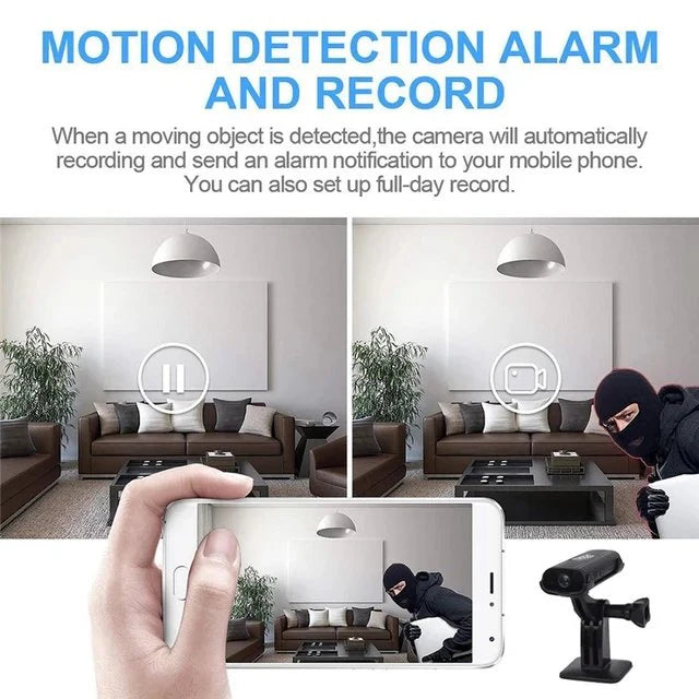 Rechargable Mini WIFI Wireless CCTV Camera - JXLCAM