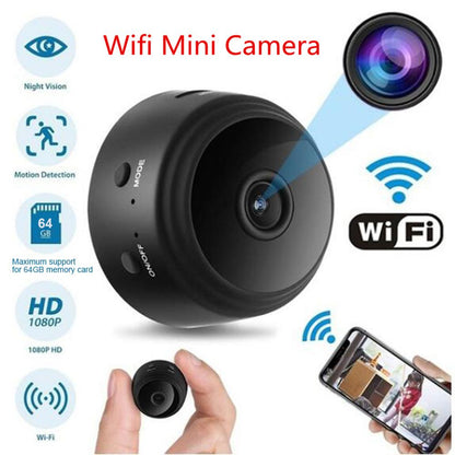 A9 Mini Wifi CCTV Camera With Battery Backup - V380