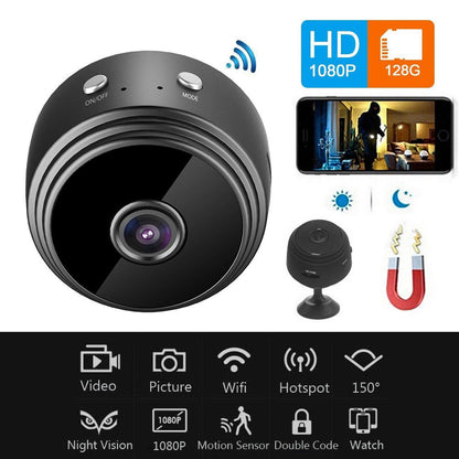 A9 Mini Wifi CCTV Camera With Battery Backup - V380