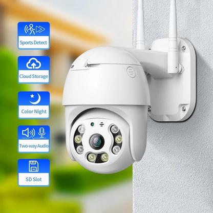 V380 WIFI Wireless PTZ CCTV Camera