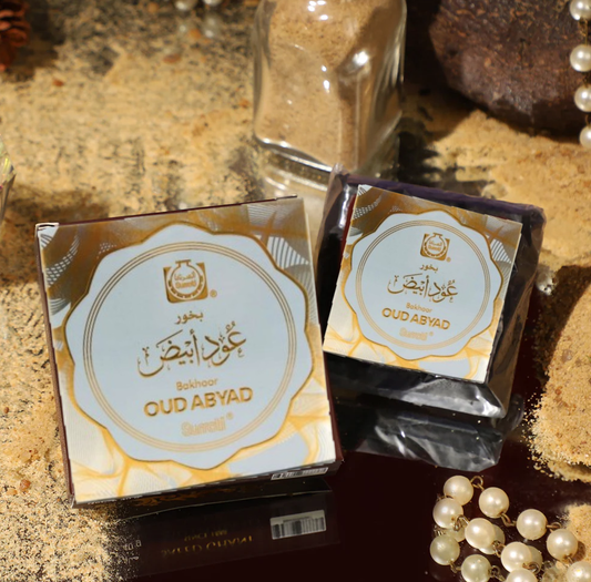 Bakhoor Oud Abyad - 40g