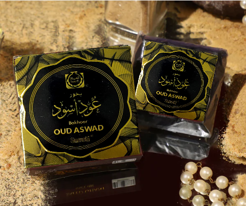 Bakhoor Oud Aswad by Surrati - 40 Gram