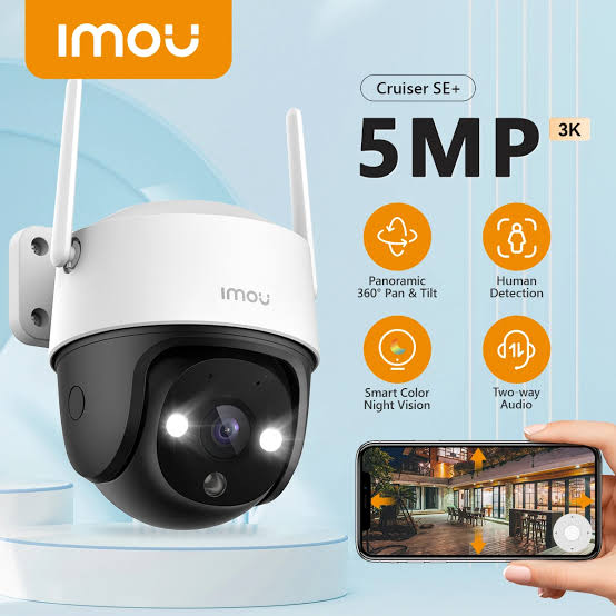 IMOU CRUISER SE+ 5MP WIFI Wireless CCTV Camera